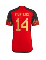 Belgia Dries Mertens #14 Kotipaita MM-kisat 2022 Lyhythihainen